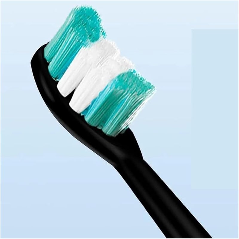16Pcs Black Replacement Toothbrush Heads For Vibe Electric Toothbrush - Image 2